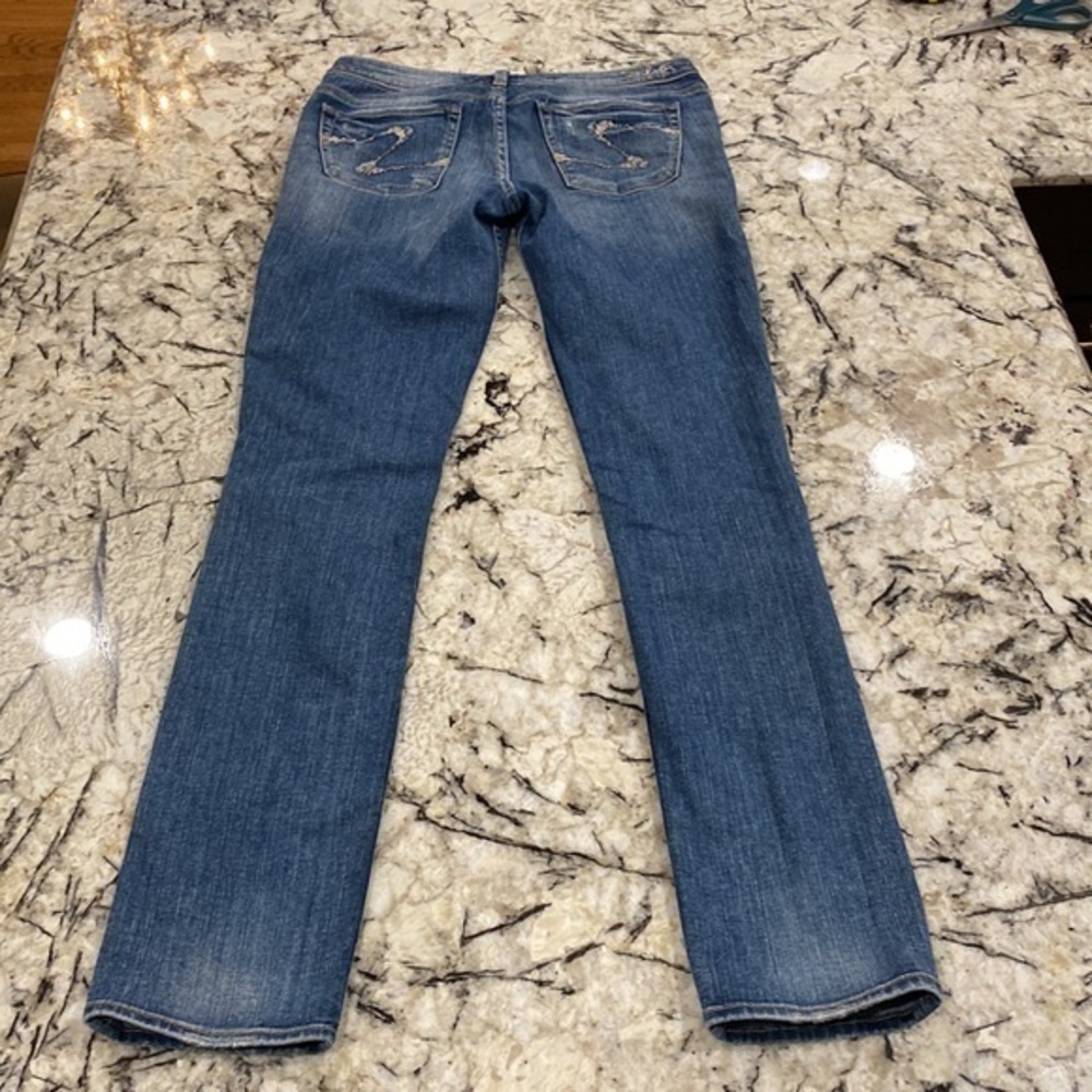 Silver‎ Jean Audrey- women’s size 28 - Picture 9 of 9